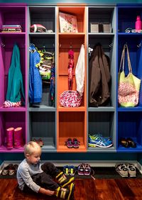 Детская цветная гардеробная комната Ставрополь